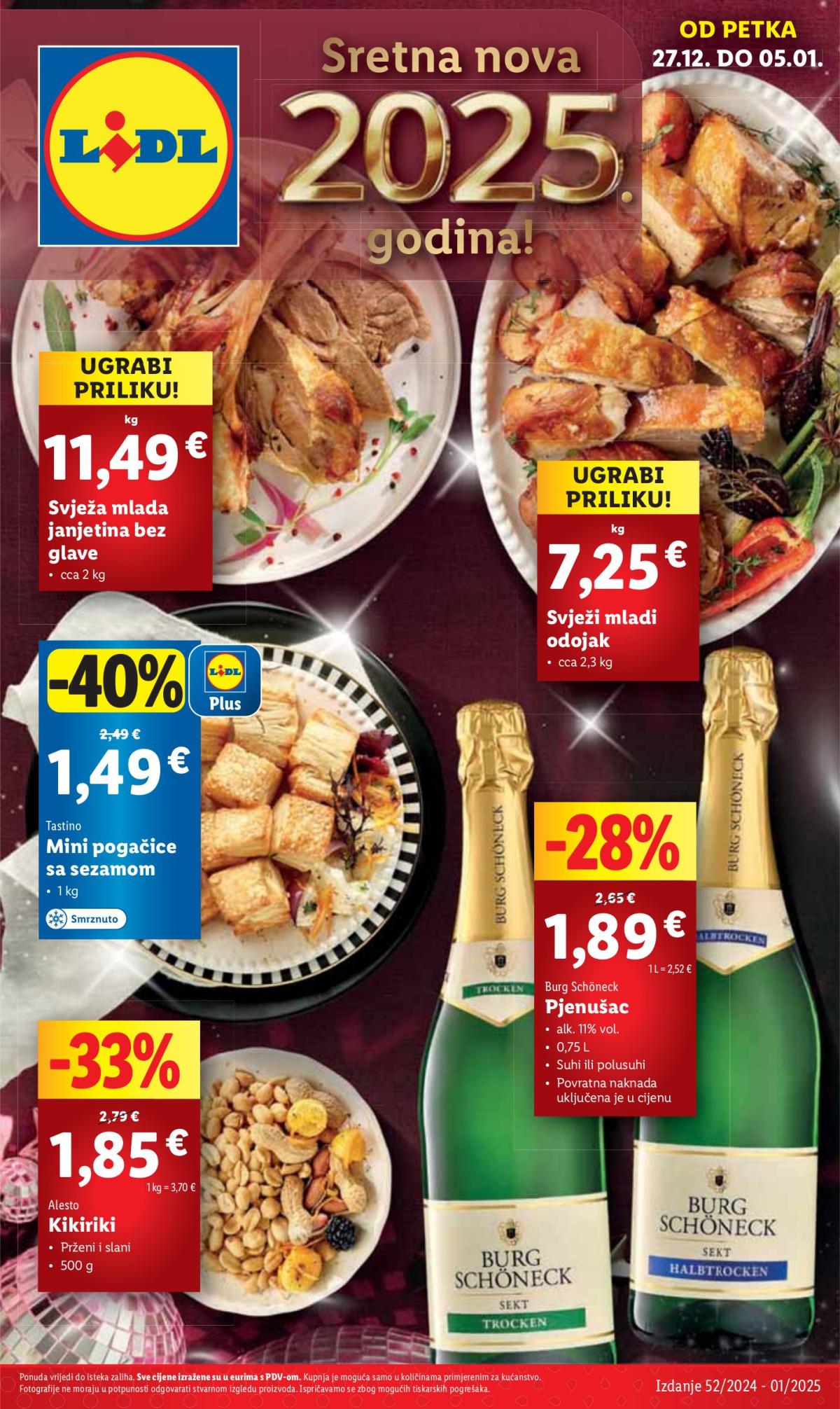 Lidl katalog vrijedi od 27.12. do 05.01.