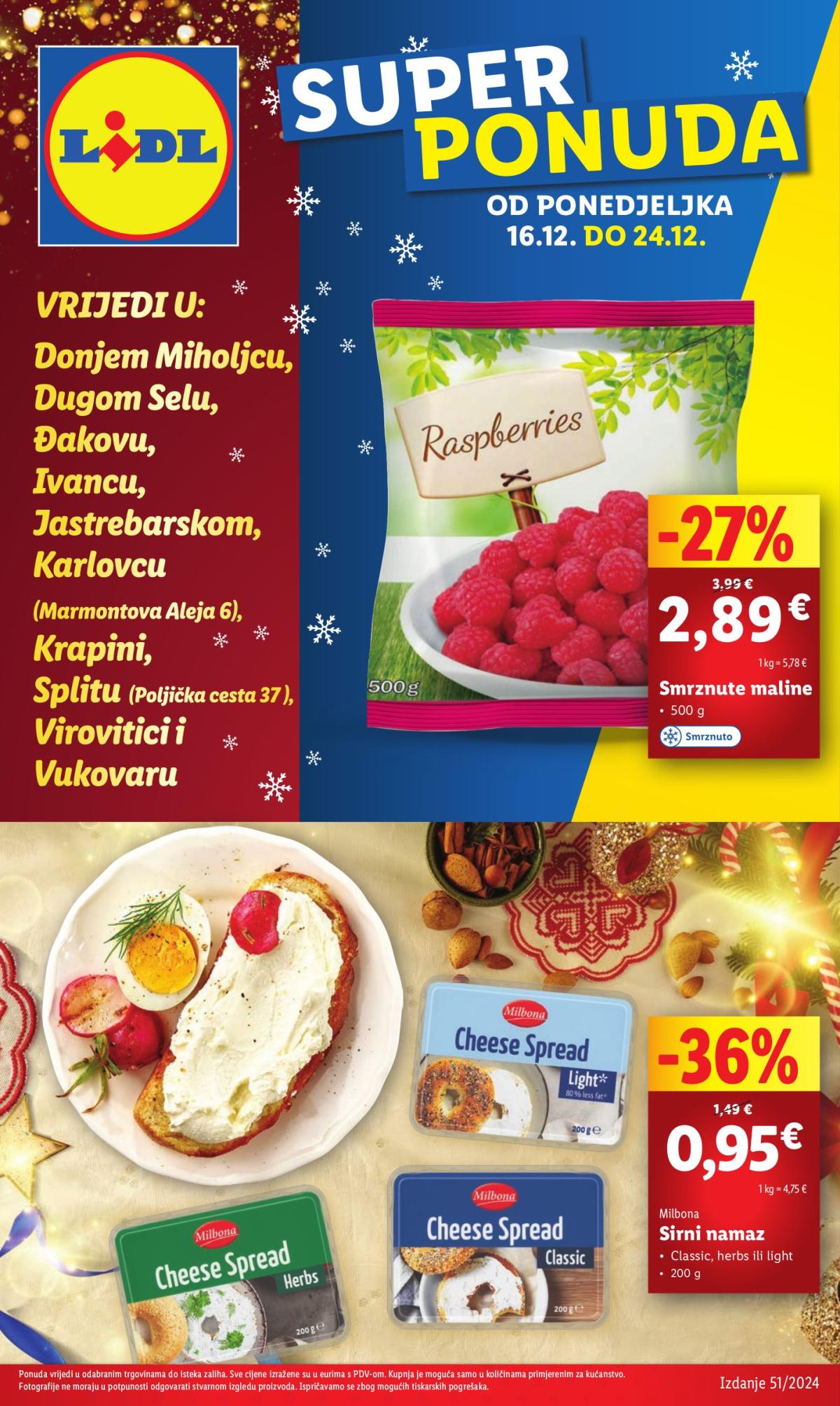 Lidl - Super Ponuda katalog vrijedi od 16.12. do 24.12.