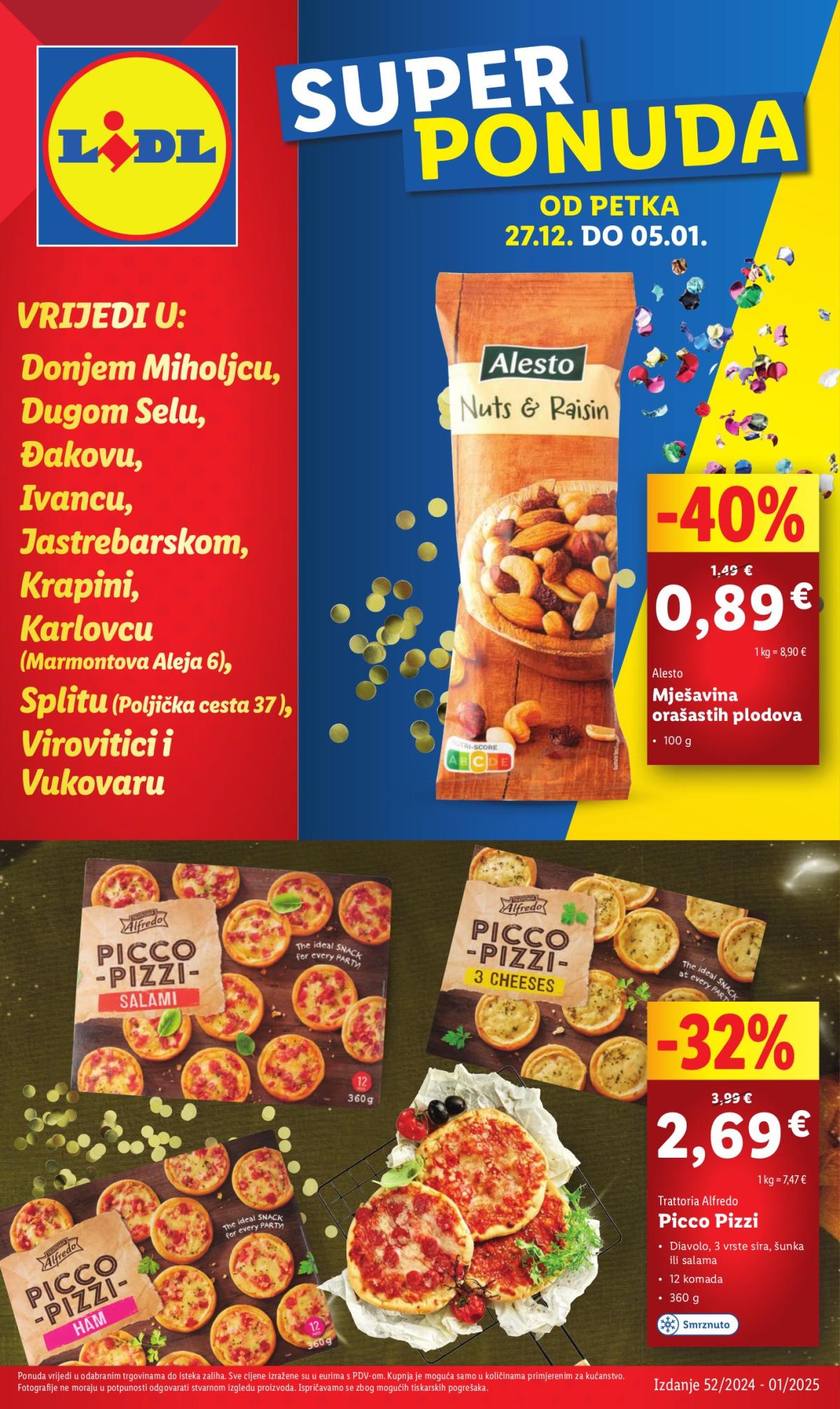 Lidl - Super Ponuda katalog vrijedi od 27.12. do 05.01.