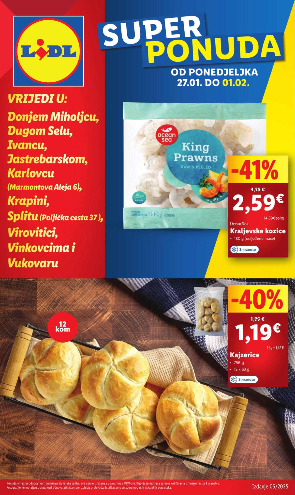 Lidl - Super Ponuda katalog vrijedi od 27.01. do 01.02.