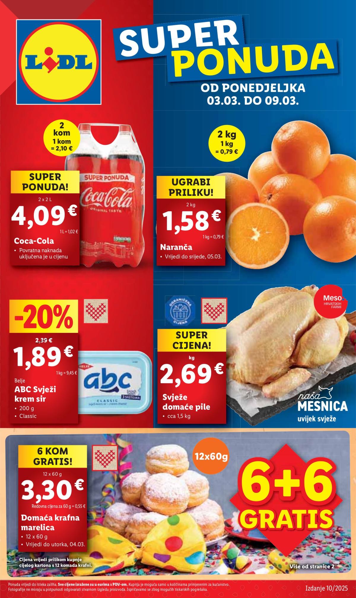 Lidl katalog vrijedi od 03.03. do 09.03.