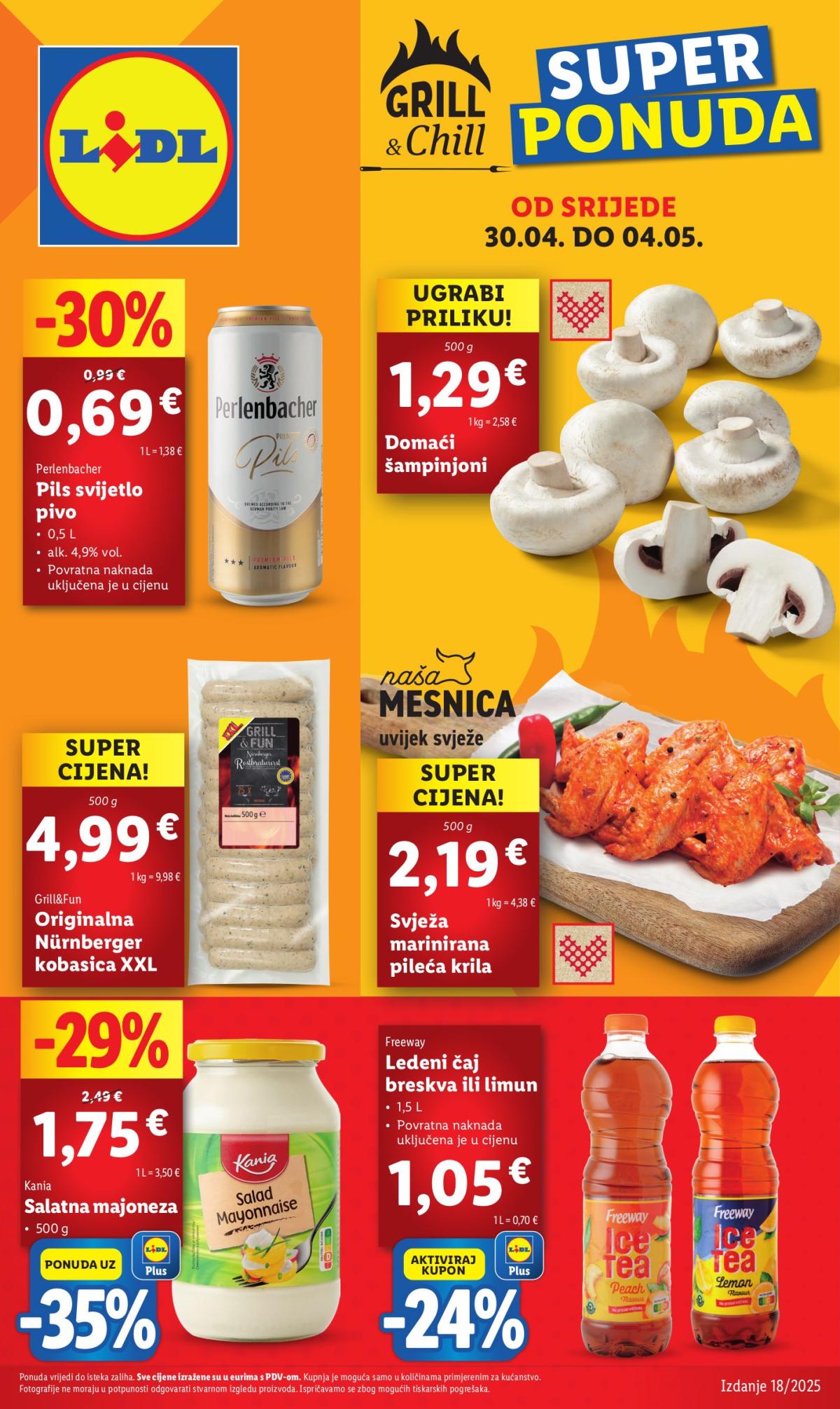 Lidl katalog vrijedi od 30.04. do 04.05.