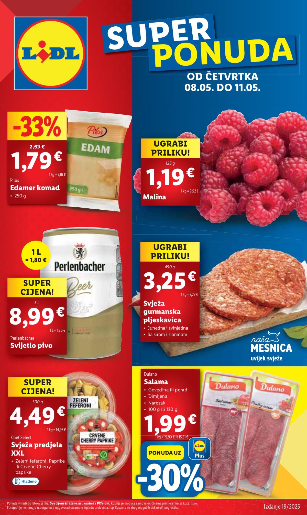 Prelistajte ovaj Lidl katalog, vrijedi od 08.05. do 11.05.