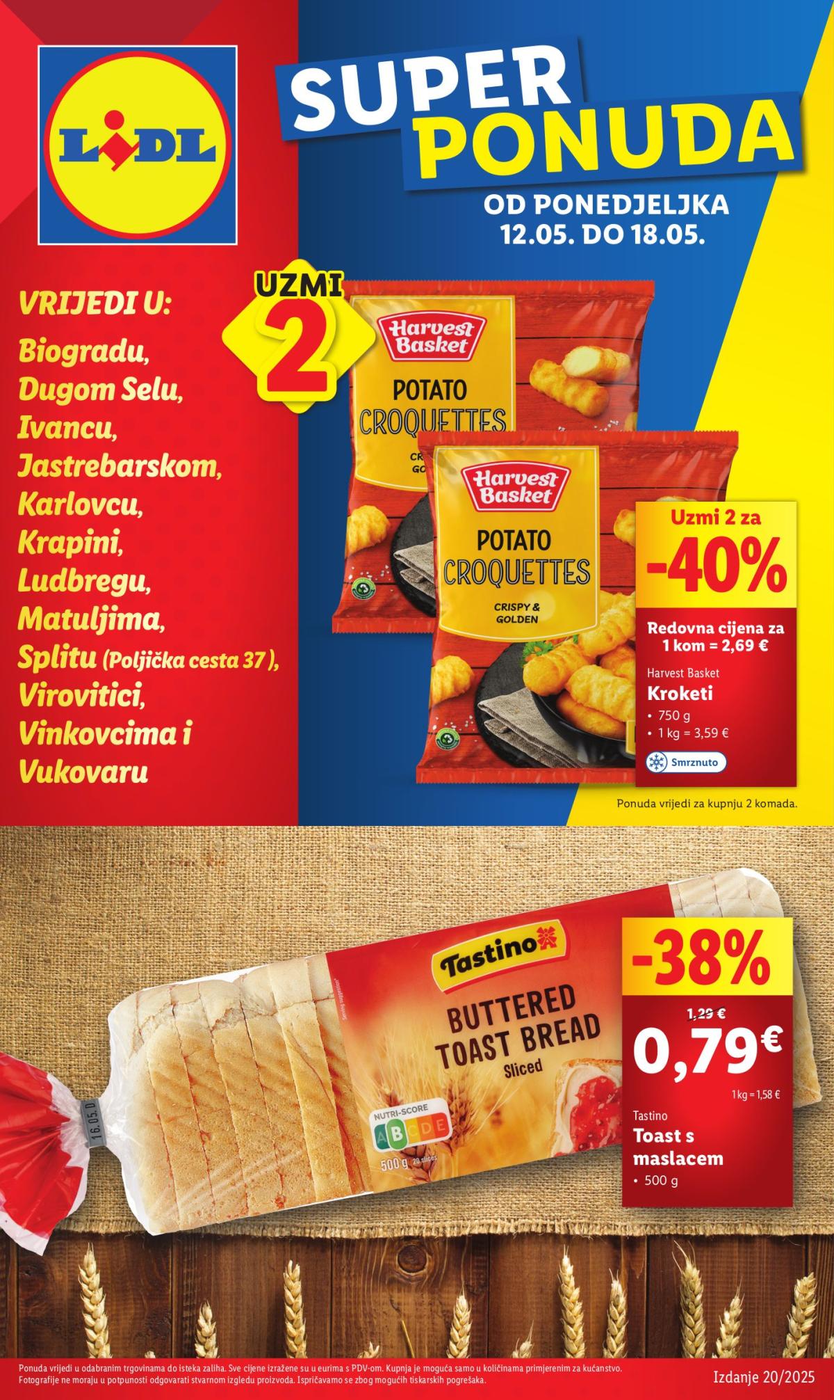 Prelistajte ovaj Lidl - Super Ponuda katalog, vrijedi od 12.05. do 18.05.