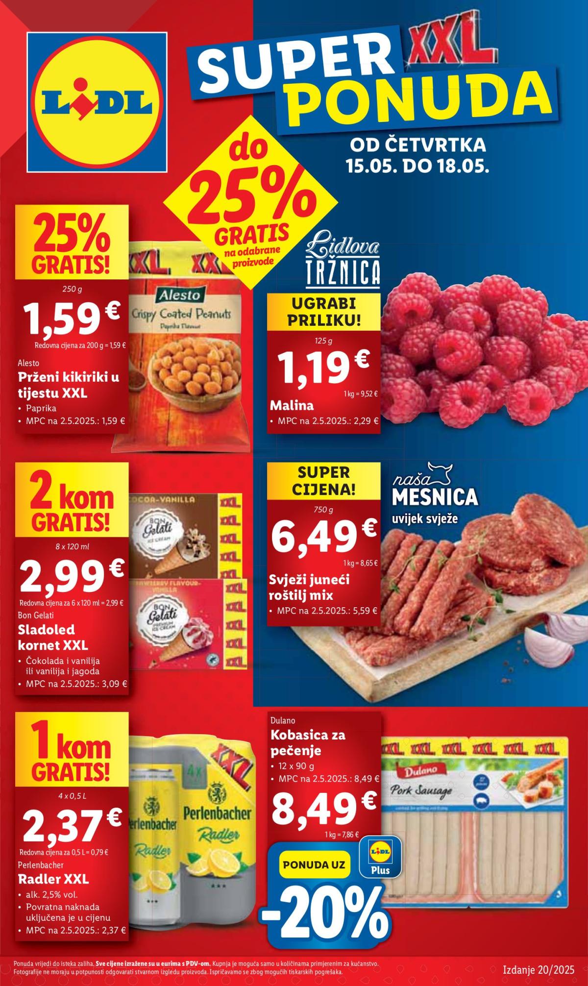 Prelistajte ovaj Lidl katalog, vrijedi od 15.05. do 18.05.