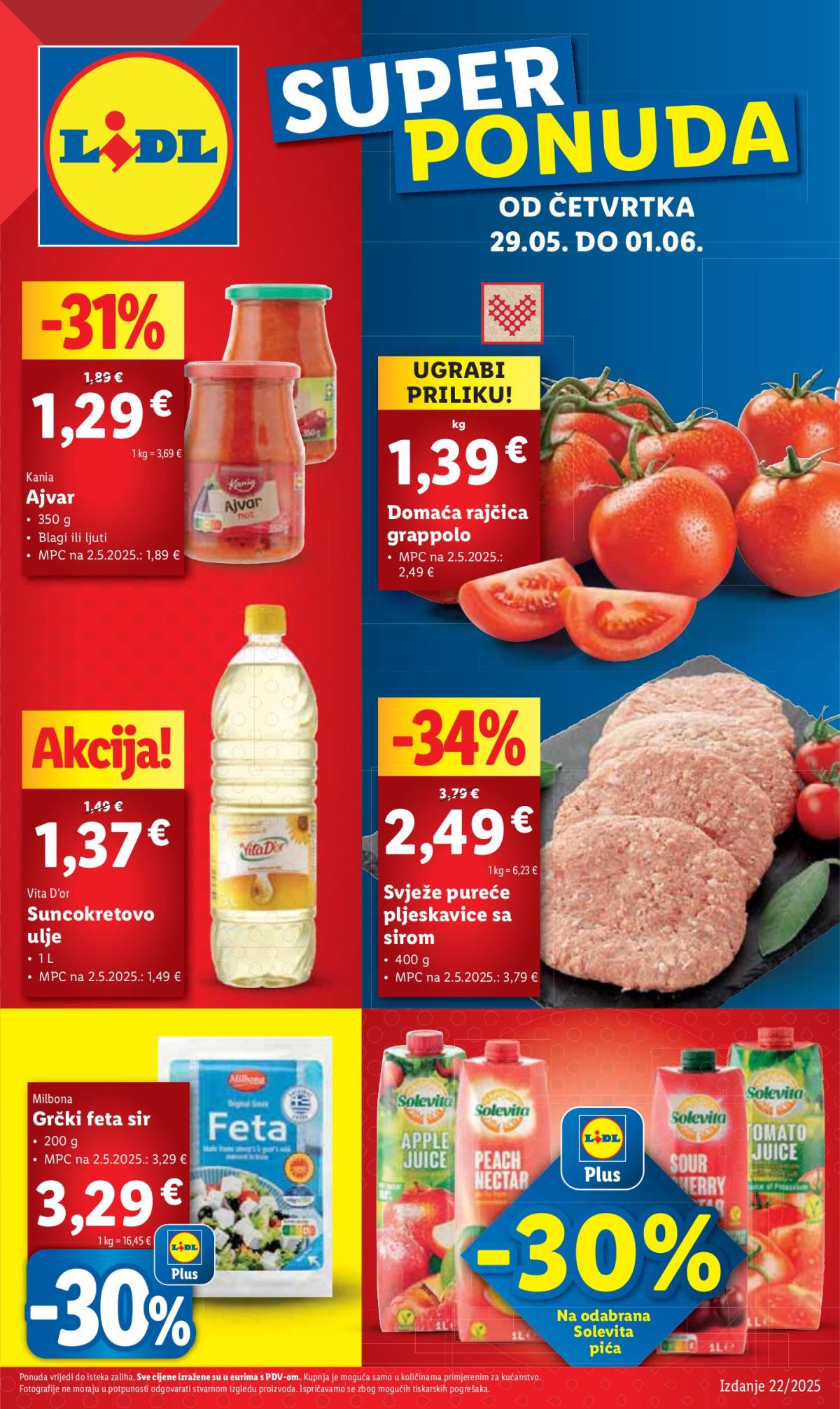 Prelistajte ovaj Lidl katalog, vrijedi od 29.05. do 01.06.