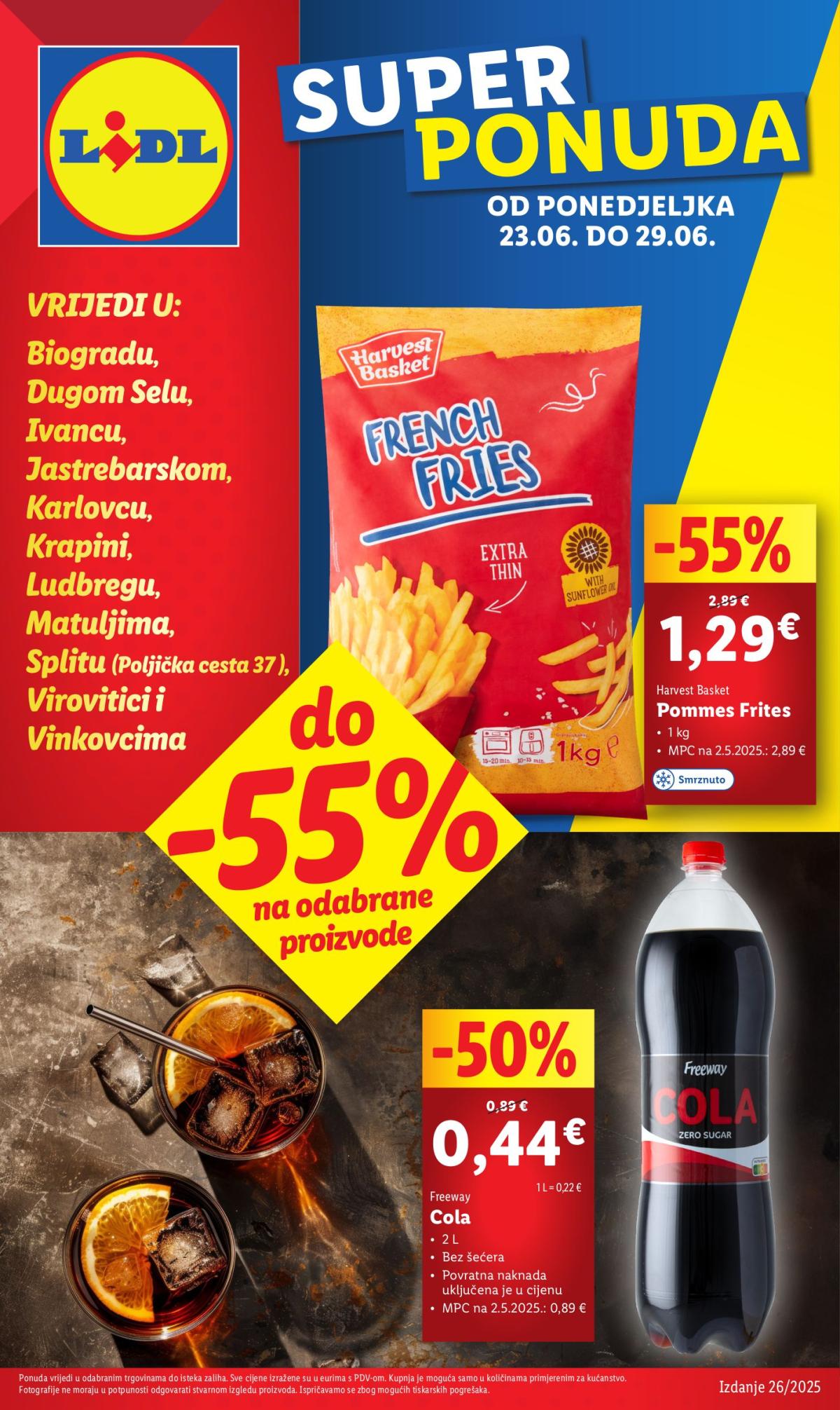 Prelistajte katalog Lidl - Super Ponuda, vrijedi od 23.06. do 29.06.