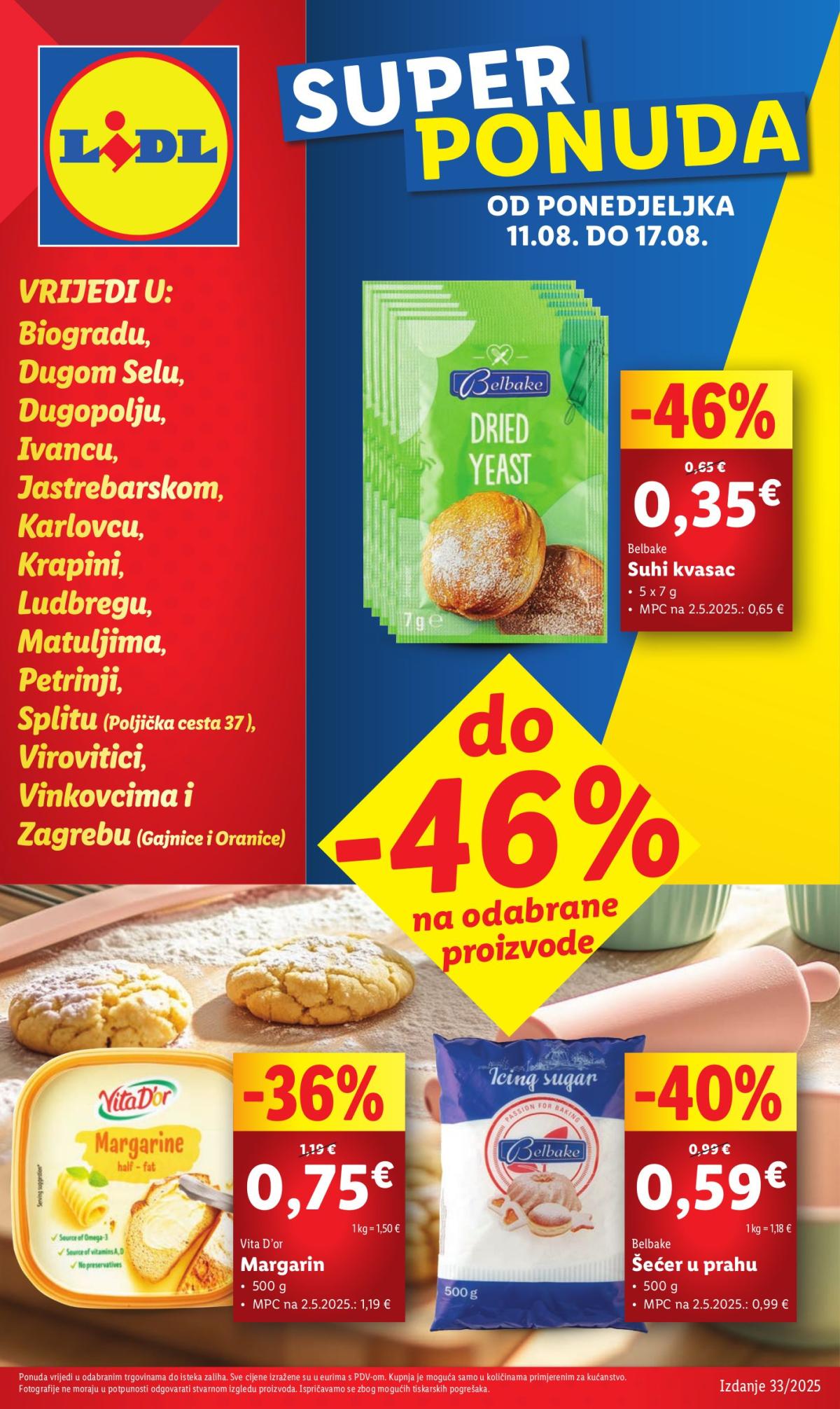 Prelistajte katalog Lidl - Super Ponuda, vrijedi od 11.08. do 17.08.