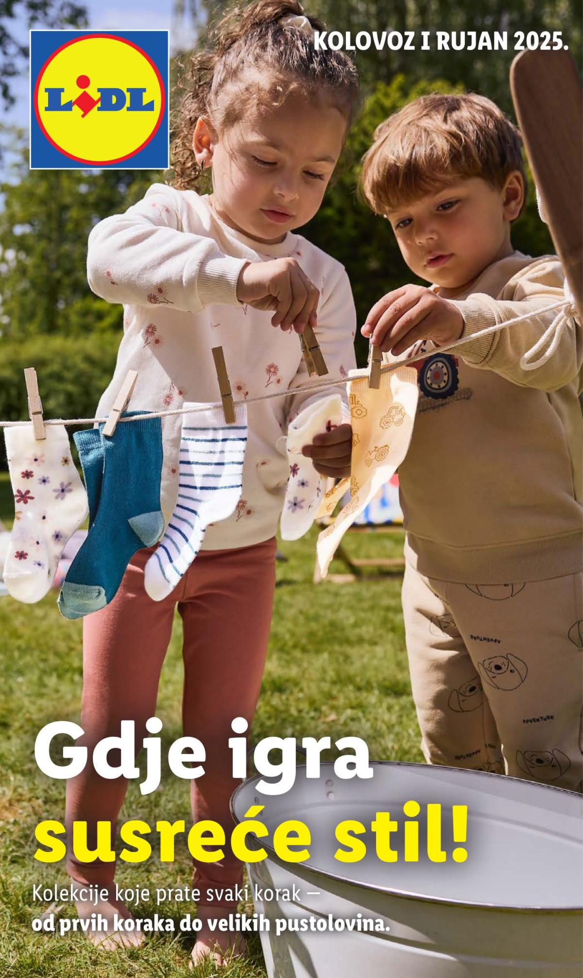 Prelistajte katalog Lidl - Gdje igra susreće stil!, vrijedi od 28.08. do 30.09.