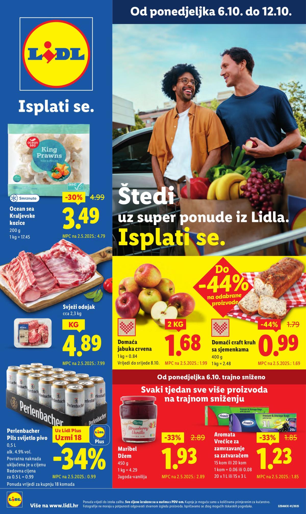 Prelistajte katalog Lidl, vrijedi od 06.10. do 12.10.