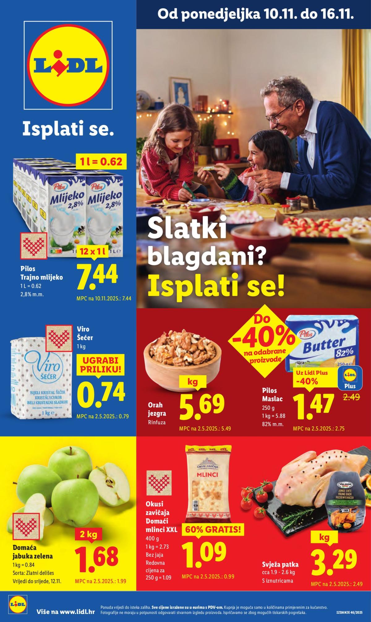Prelistajte katalog Lidl, vrijedi od 10.11. do 16.11.
