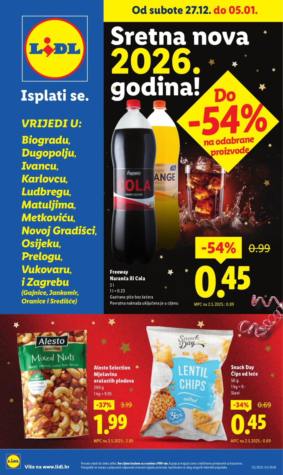Prelistajte katalog Lidl - Super Ponuda, vrijedi od 27.12. do 05.01.