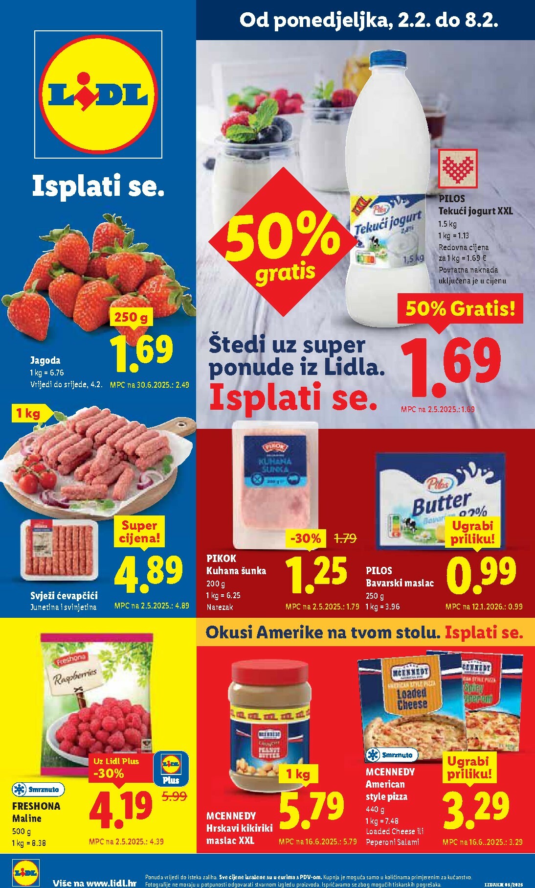 Prelistajte katalog Lidl, vrijedi od 02.02.2026 do 08.02.2026