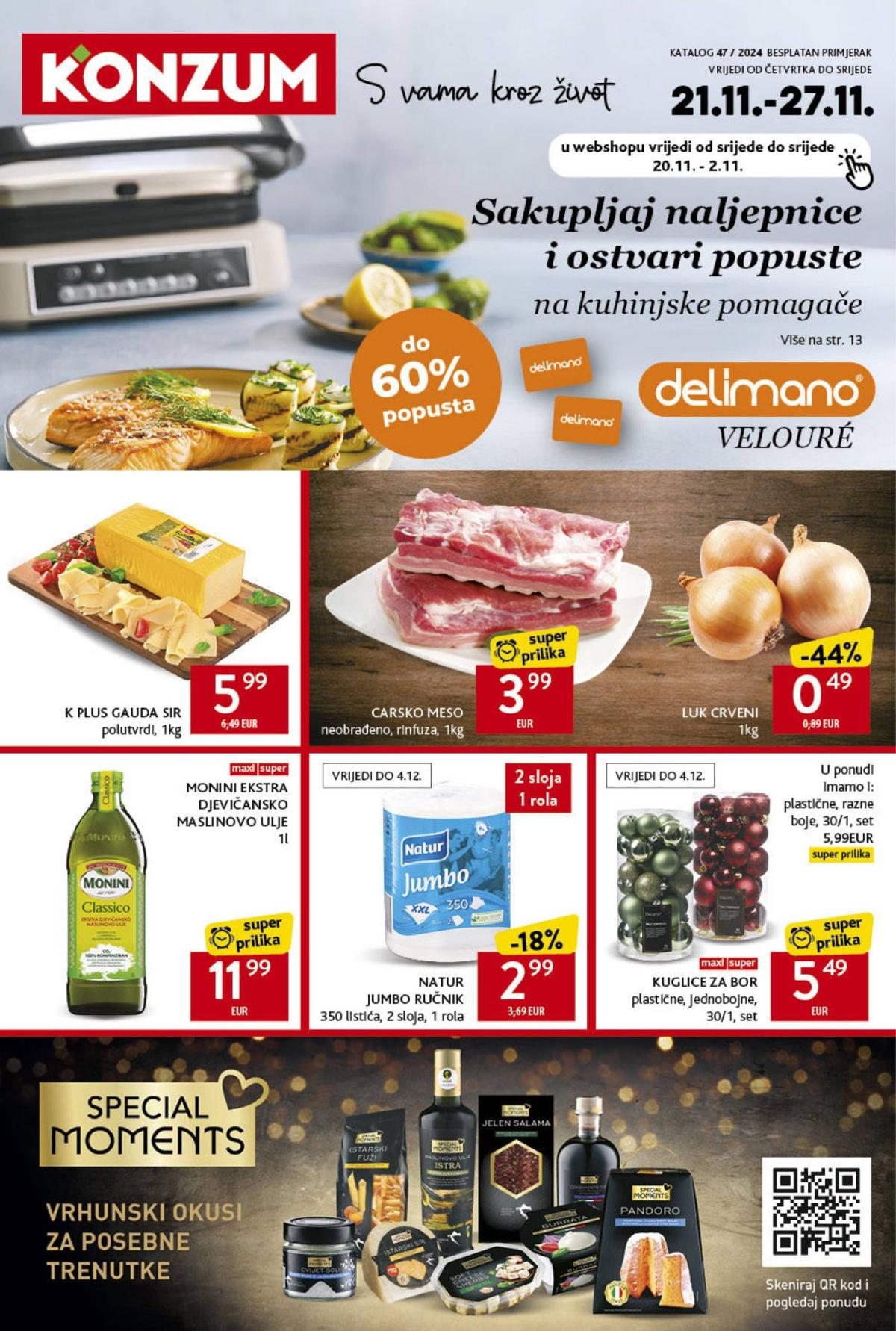 Konzum katalog vrijedi od 21.11. do 27.11.