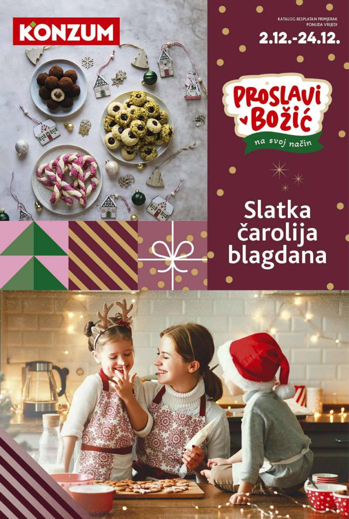 Konzum - Katalog Kolači katalog vrijedi od 02.12. do 24.12.