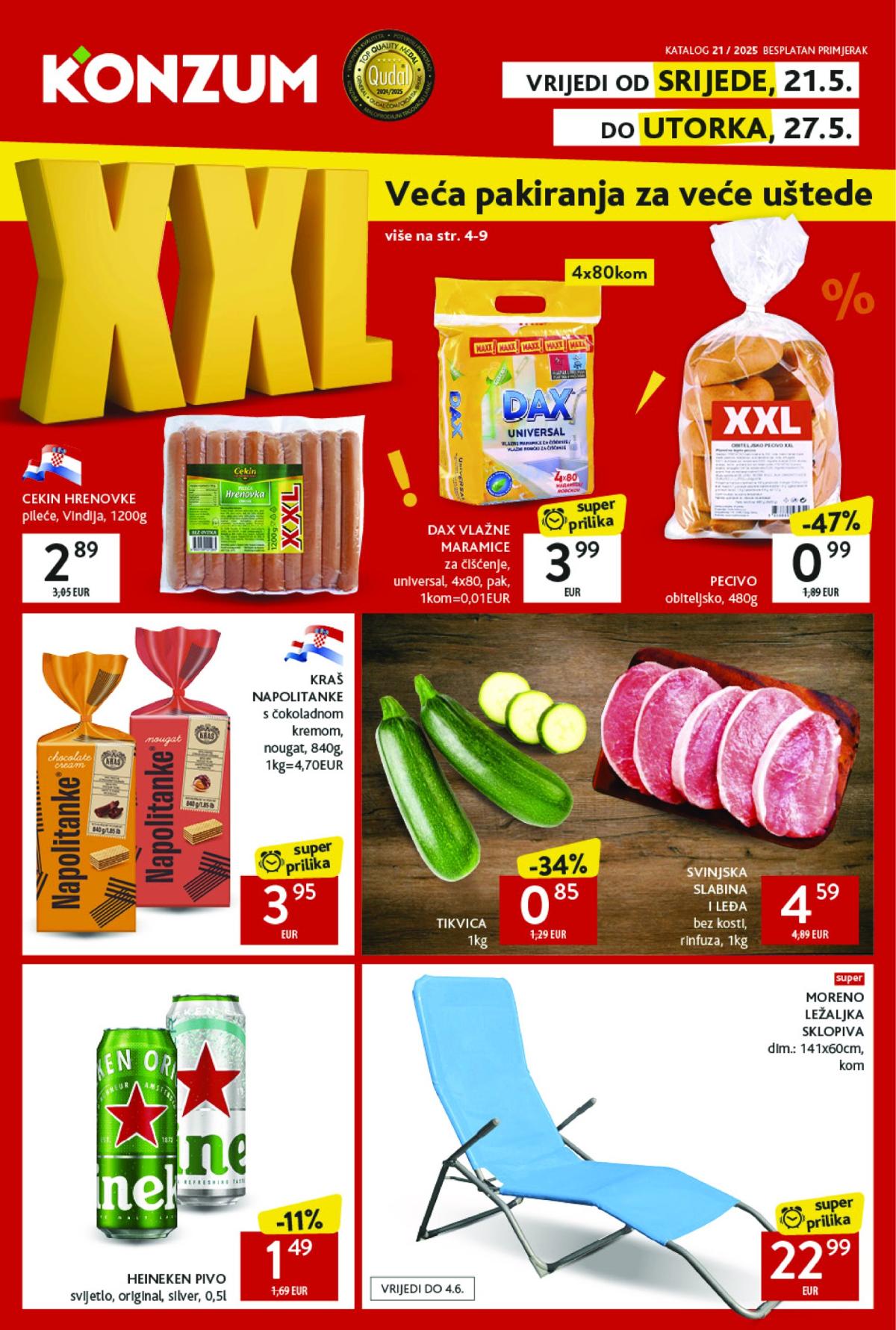 Prelistajte ovaj Konzum katalog, vrijedi od 21.05. do 27.05.
