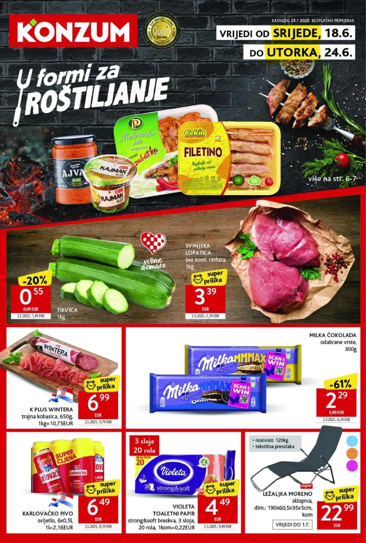 Prelistajte katalog Konzum, vrijedi od 18.06. do 24.06.