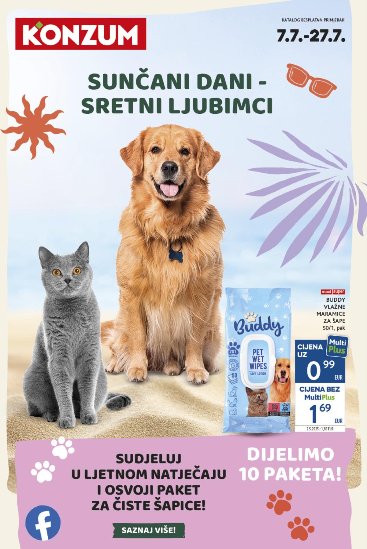 Prelistajte katalog Konzum - Katalog ljubimci, vrijedi od 07.07. do 27.07.