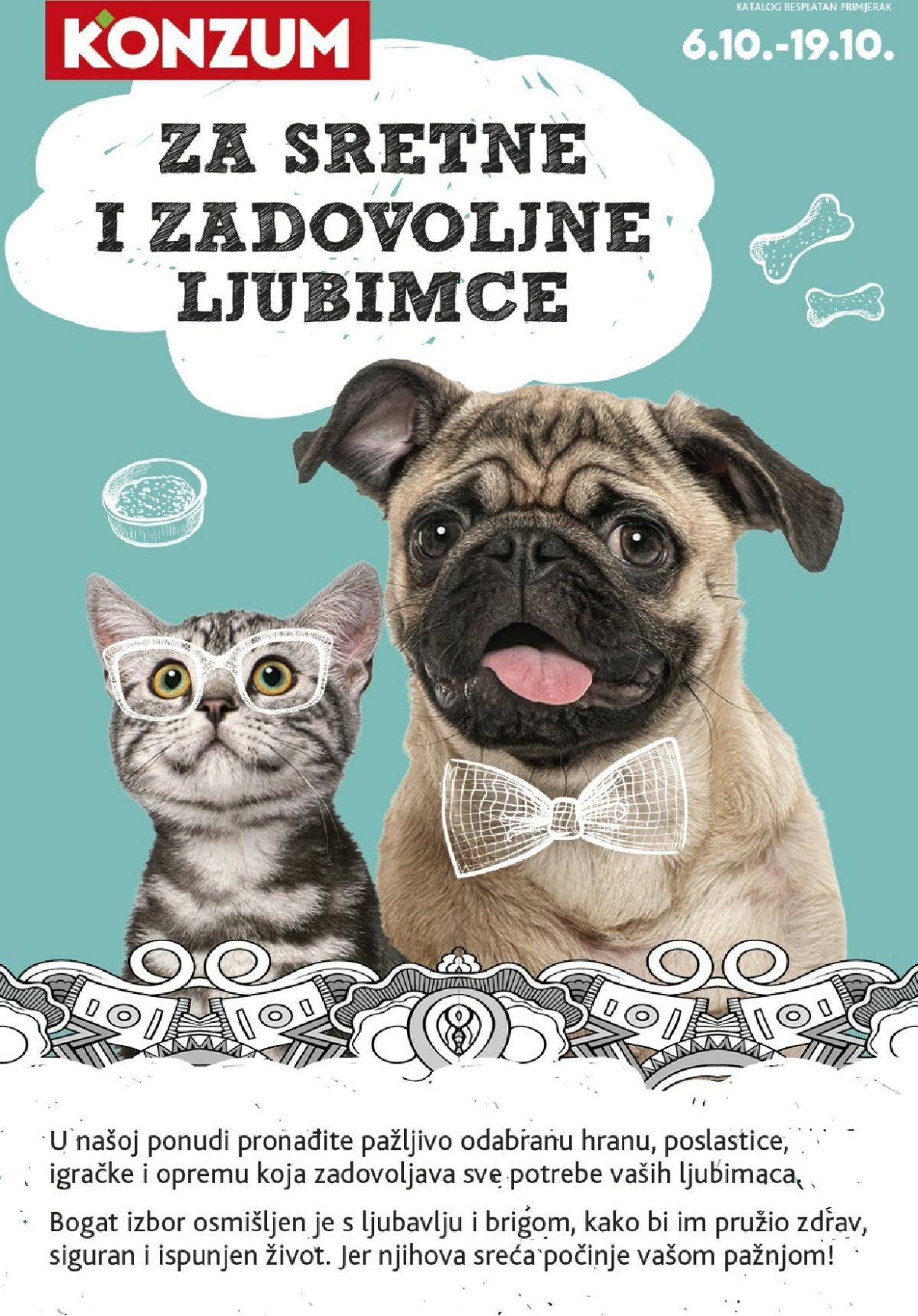 Prelistajte katalog Konzum - Katalog ljubimci, vrijedi od 06.10. do 19.10.
