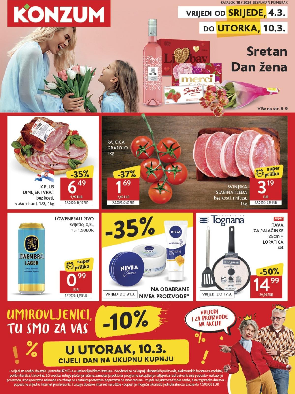 Prelistajte katalog Konzum, vrijedi od 04.03.2026 do 10.03.2026