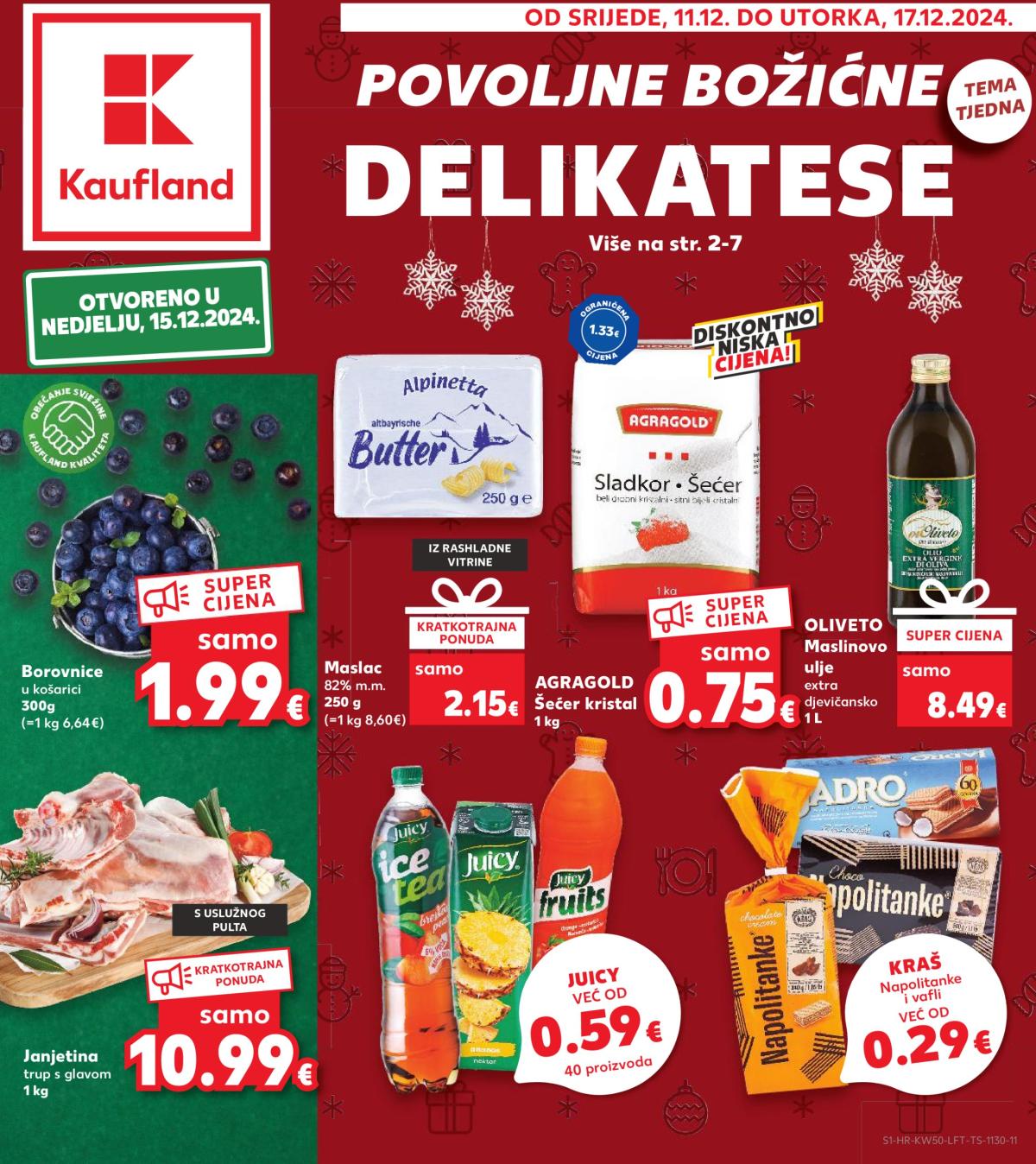 Kaufland katalog vrijedi od 11.12. do 17.12.