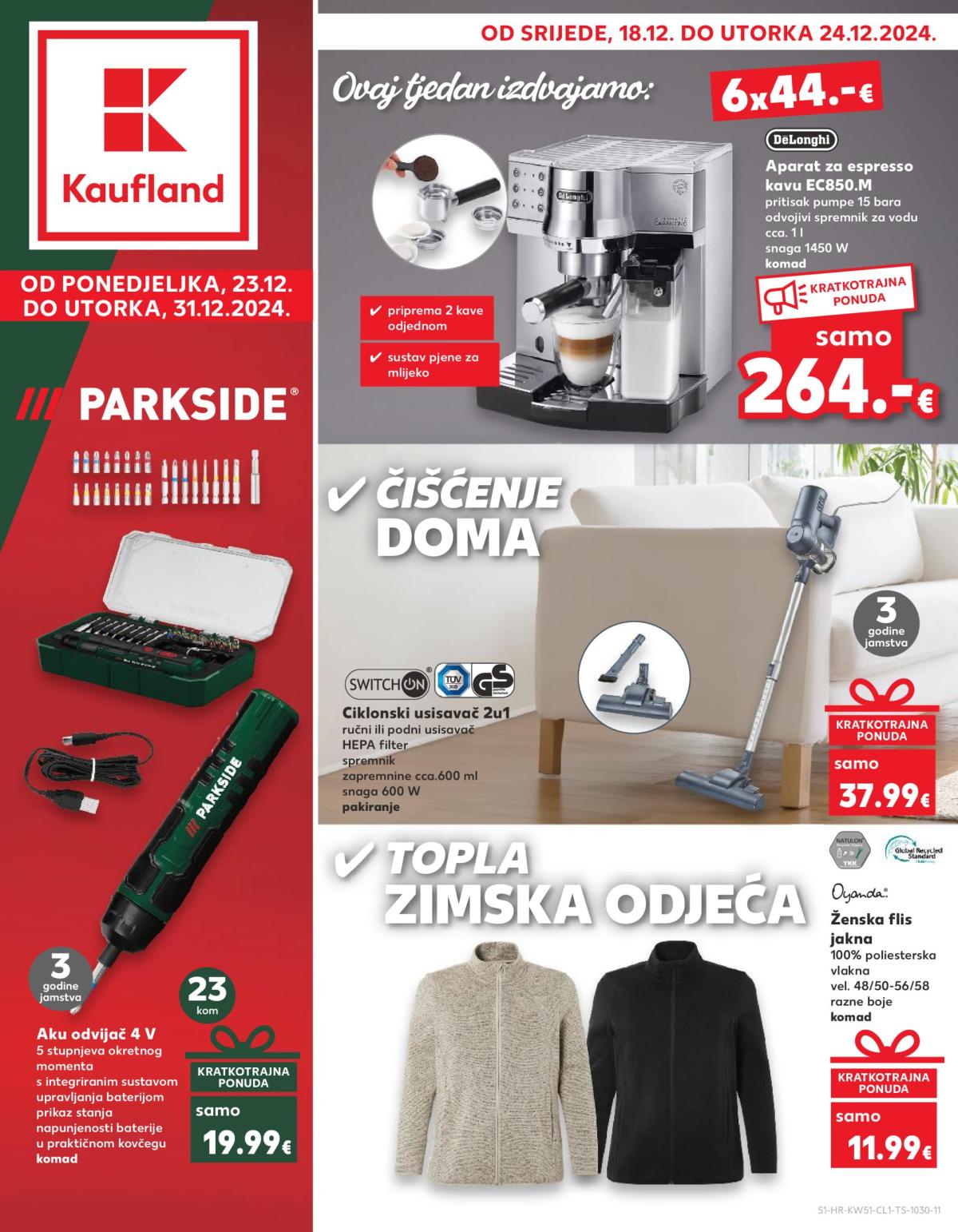 Kaufland katalog vrijedi od 18.12. do 24.12.