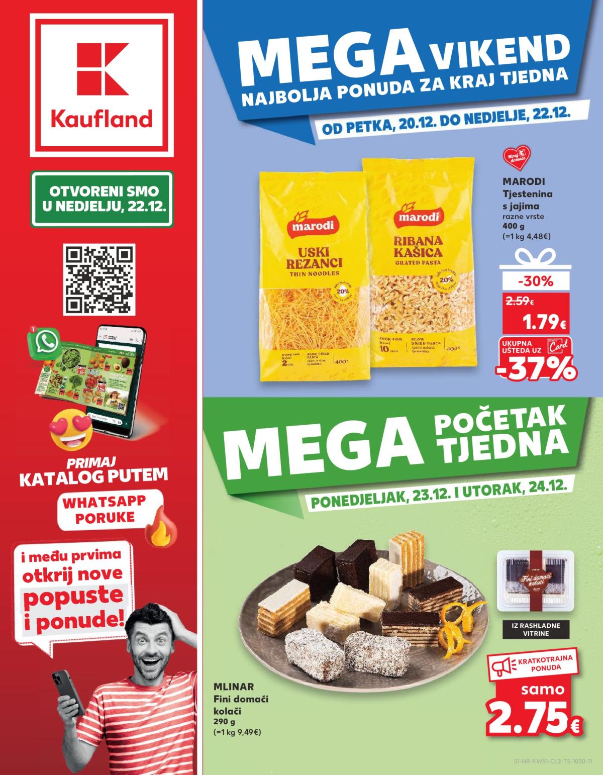 Kaufland - Mega Vikend katalog vrijedi od 20.12. do 22.12.