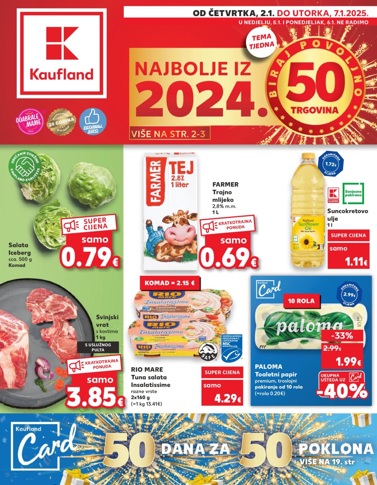 Kaufland katalog vrijedi od 02.01. do 07.01.