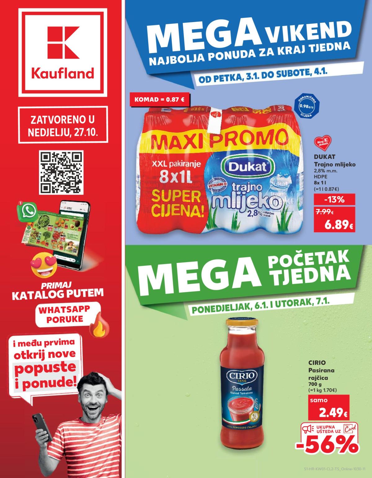 Kaufland katalog vrijedi od 03.01. do 07.01.