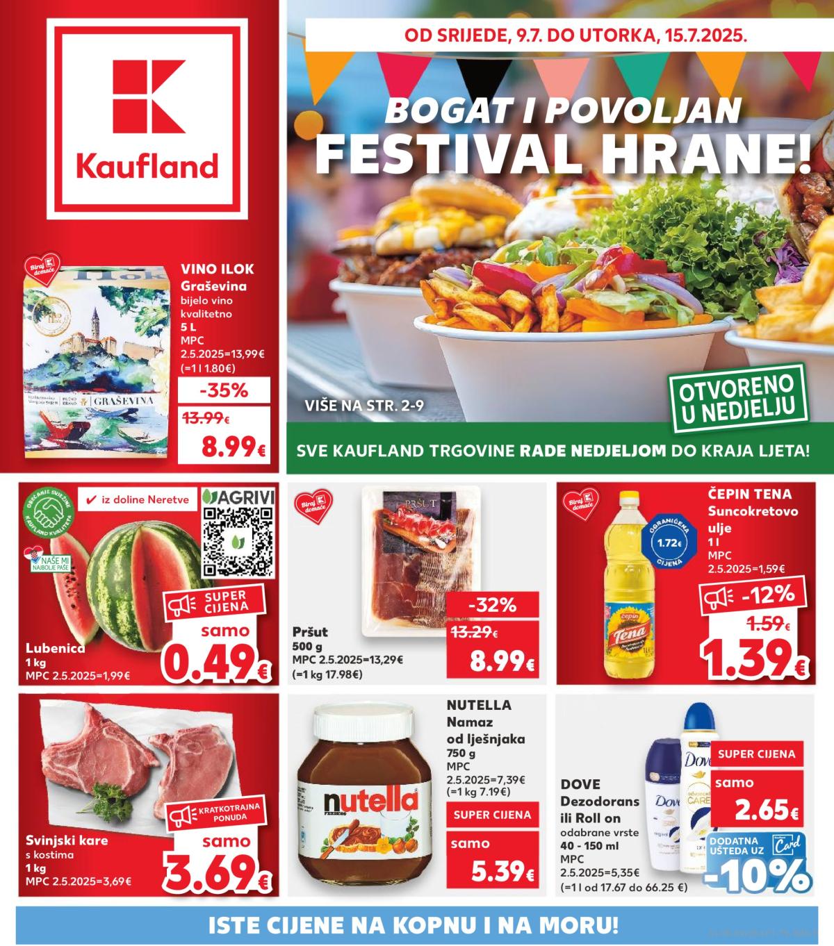 Prelistajte katalog Kaufland, vrijedi od 09.07. do 15.07.