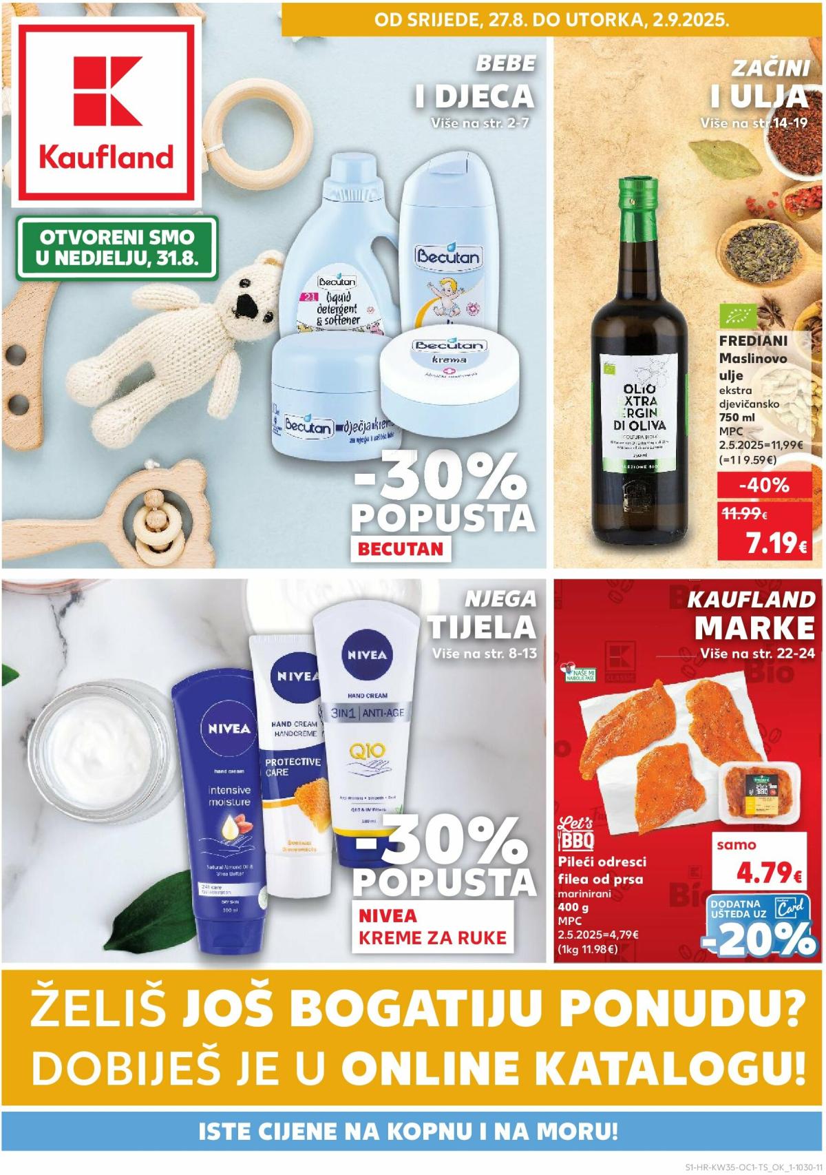 Prelistajte katalog Kaufland - Sve za najmlade, vrijedi od 27.08. do 02.09.