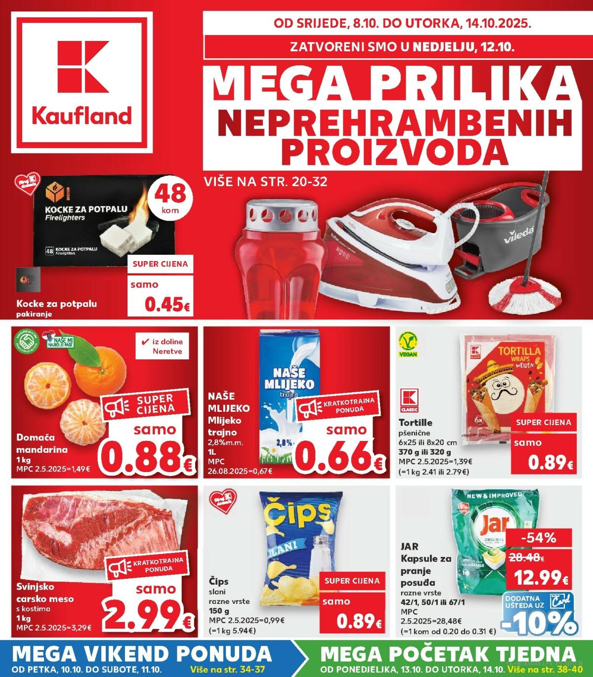 Prelistajte katalog Kaufland, vrijedi od 08.10. do 14.10.