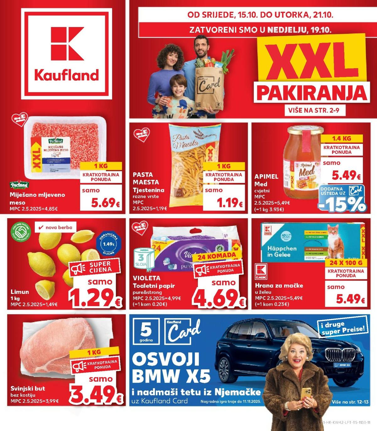 Prelistajte katalog Kaufland, vrijedi od 15.10. do 21.10.