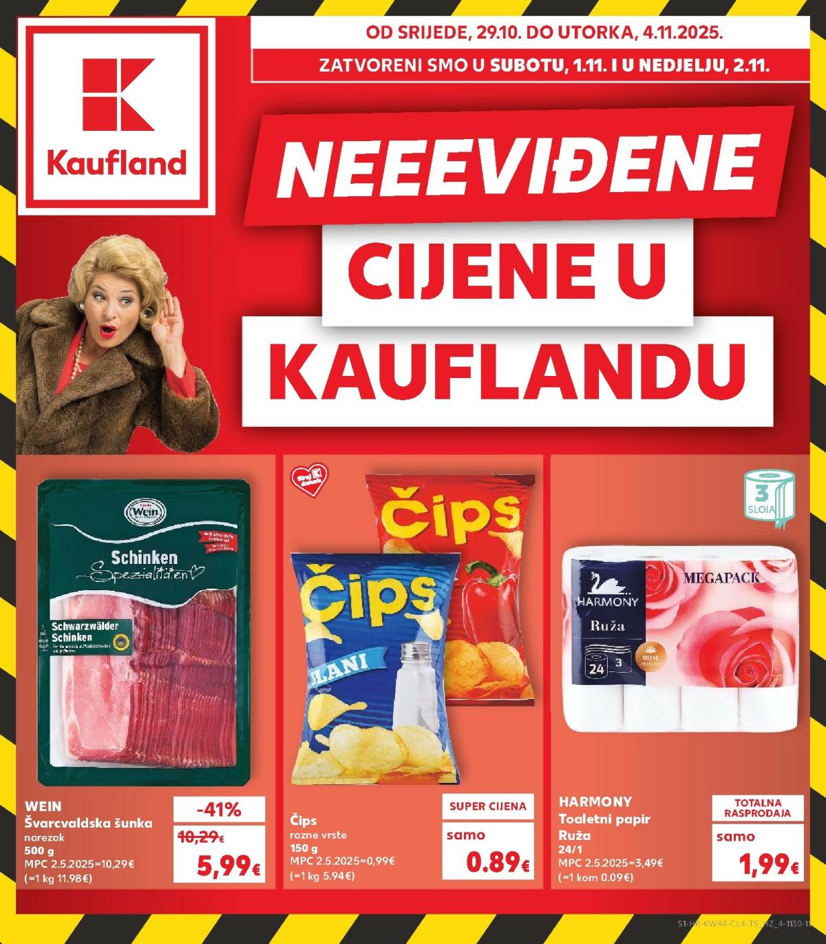 Prelistajte katalog Kaufland - Cijene, vrijedi od 29.10. do 04.11.