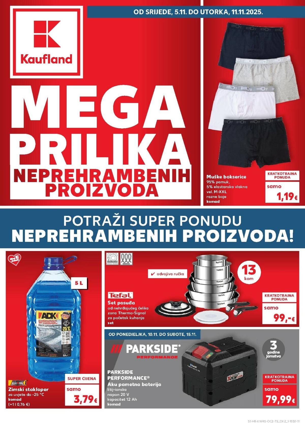 Prelistajte katalog Kaufland - Mega Prilika, vrijedi od 05.11. do 11.11.