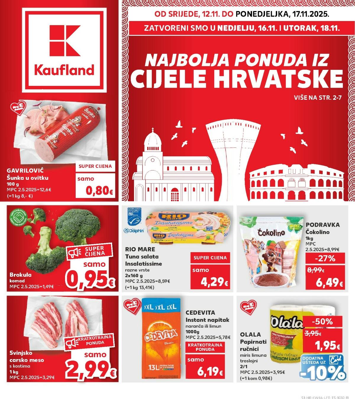 Prelistajte katalog Kaufland, vrijedi od 12.11. do 18.11.