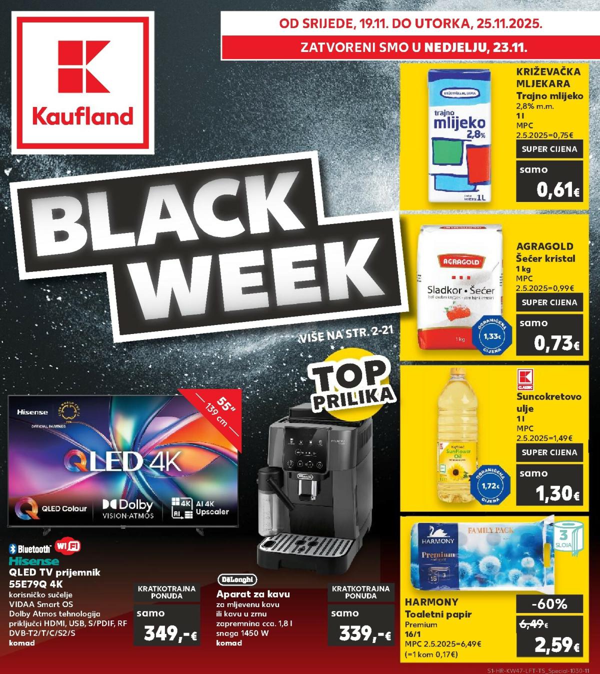 Prelistajte katalog Kaufland - Black Week, vrijedi od 19.11. do 25.11.