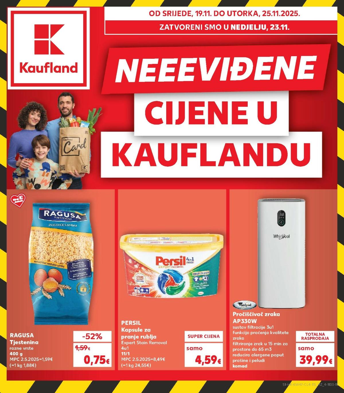 Prelistajte katalog Kaufland - Cijene, vrijedi od 19.11. do 25.11.