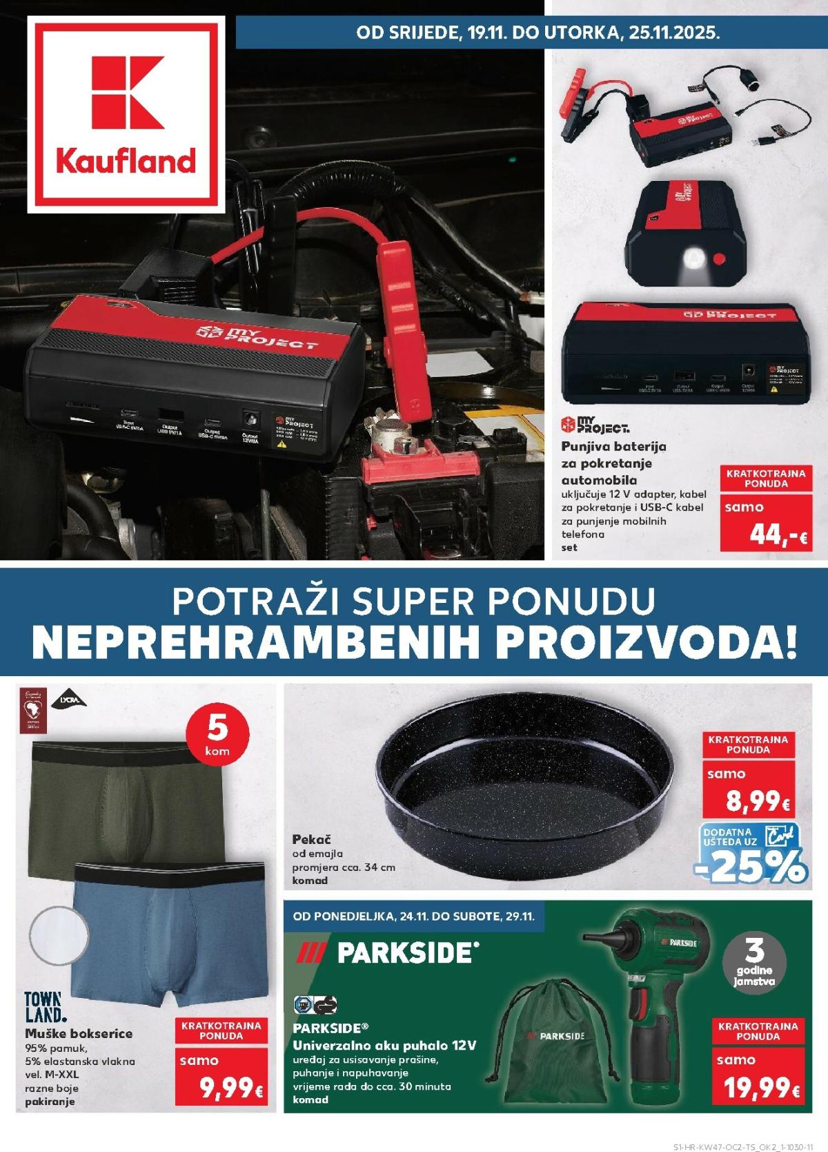 Prelistajte katalog Kaufland - Želiš još bogatiju ponudu, vrijedi od 19.11. do 25.11.