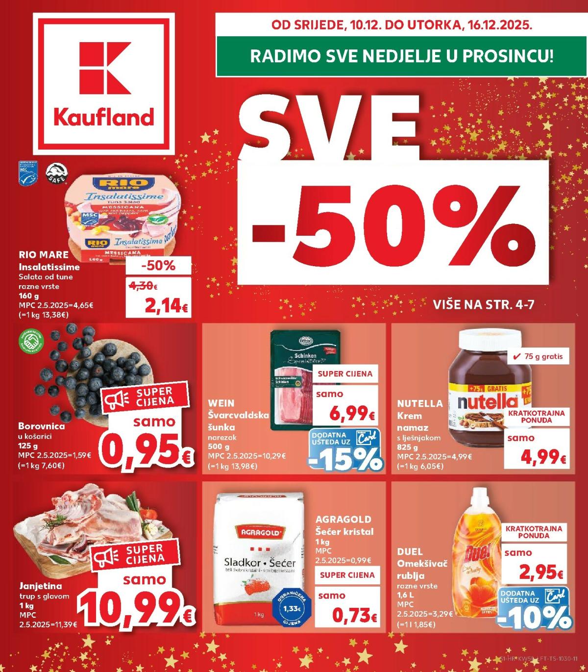 Prelistajte katalog Kaufland, vrijedi od 10.12. do 16.12.