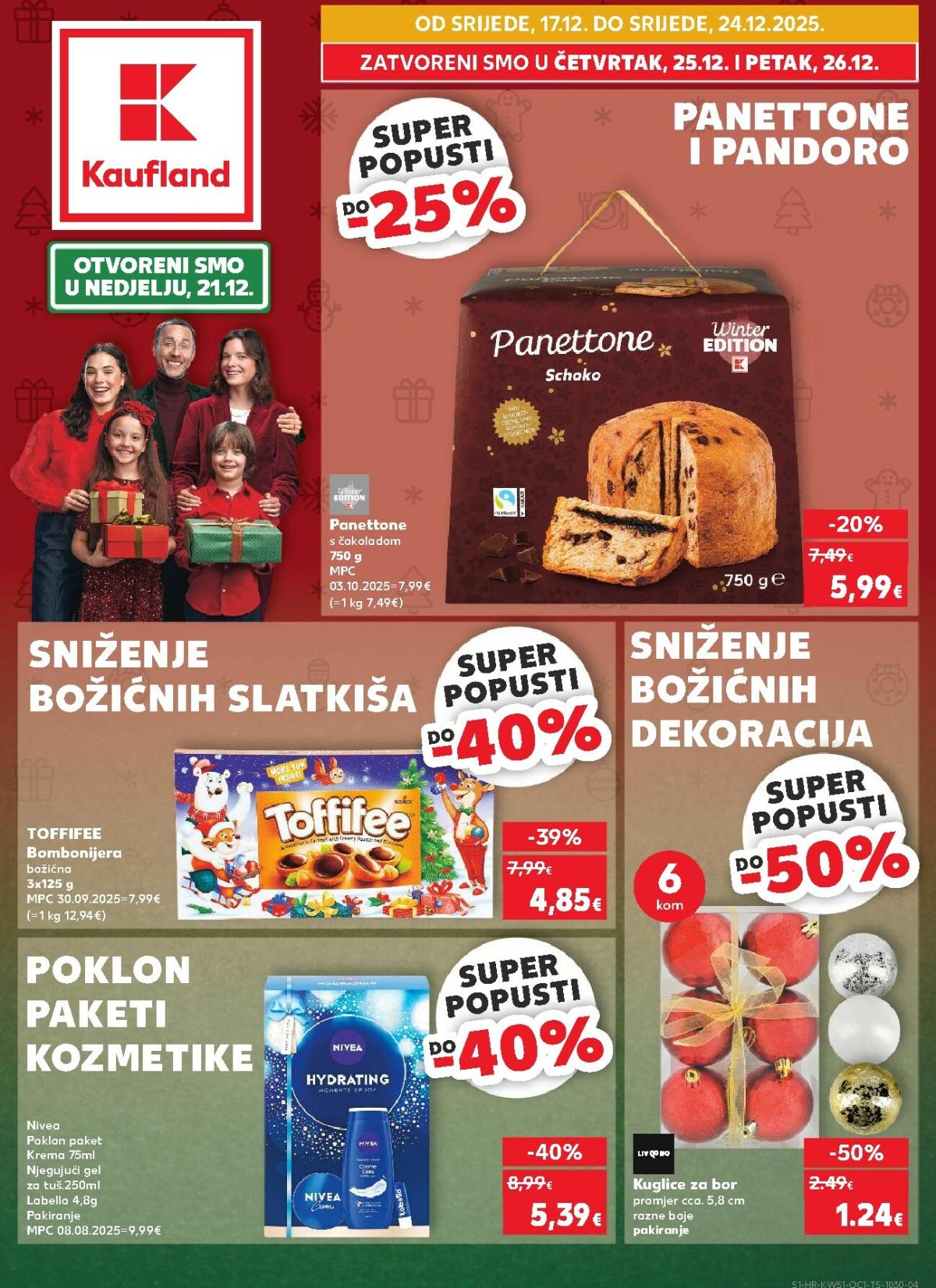Prelistajte katalog Kaufland - Želiš još bogatiju ponudu, vrijedi od 17.12. do 26.12.