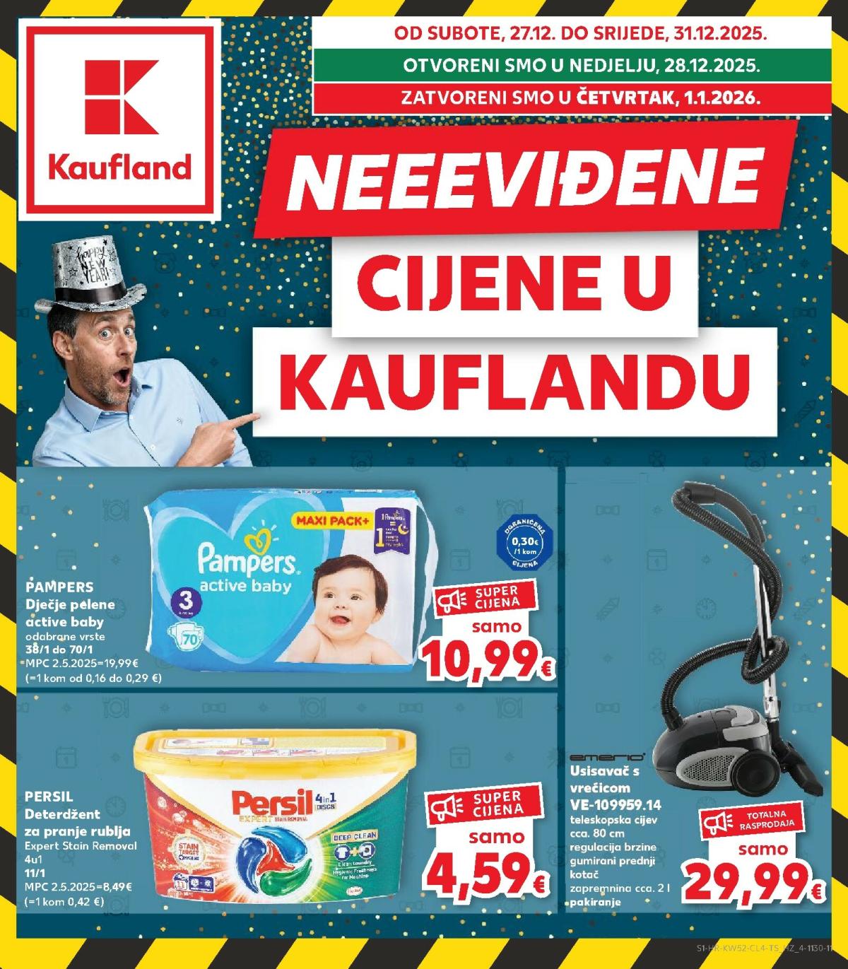 Prelistajte katalog Kaufland - Cijene, vrijedi od 27.12. do 01.01.