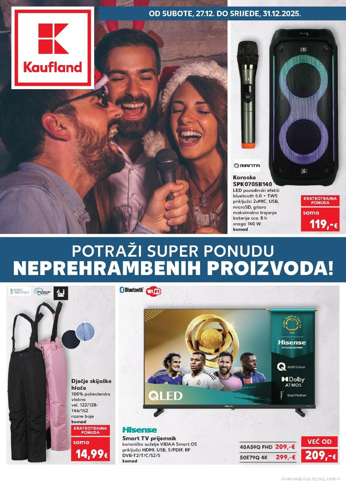 Prelistajte katalog Kaufland - Neprehrambenih proizvoda, vrijedi od 27.12. do 01.01.