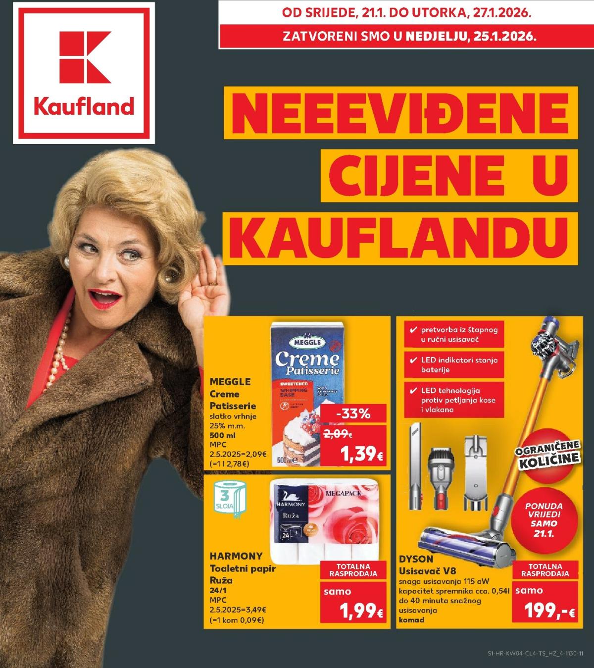 Prelistajte katalog Kaufland - Cijene, vrijedi od 21.01. do 27.01.