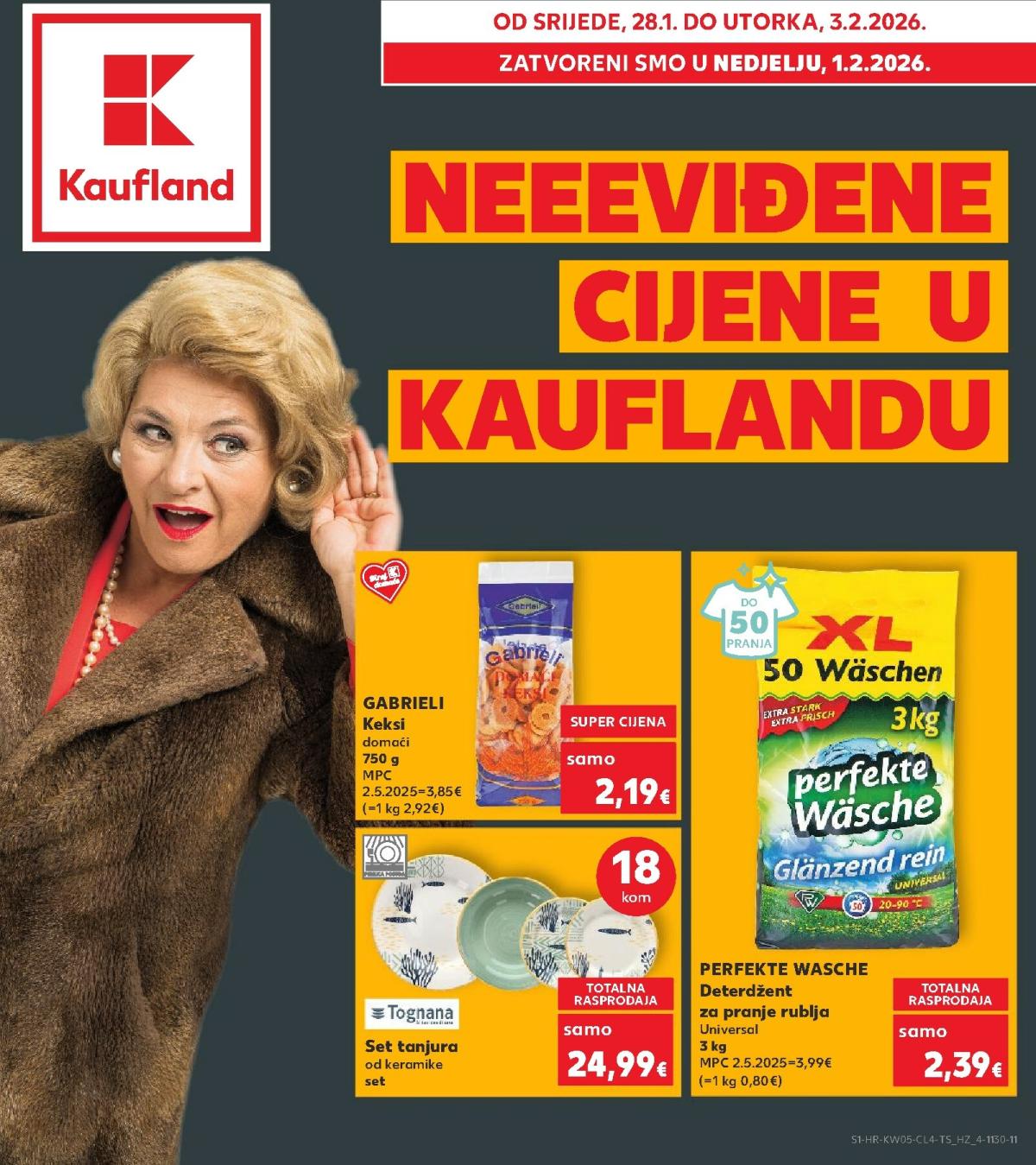 Prelistajte katalog Kaufland - Cijene, vrijedi od 28.01. do 03.02.