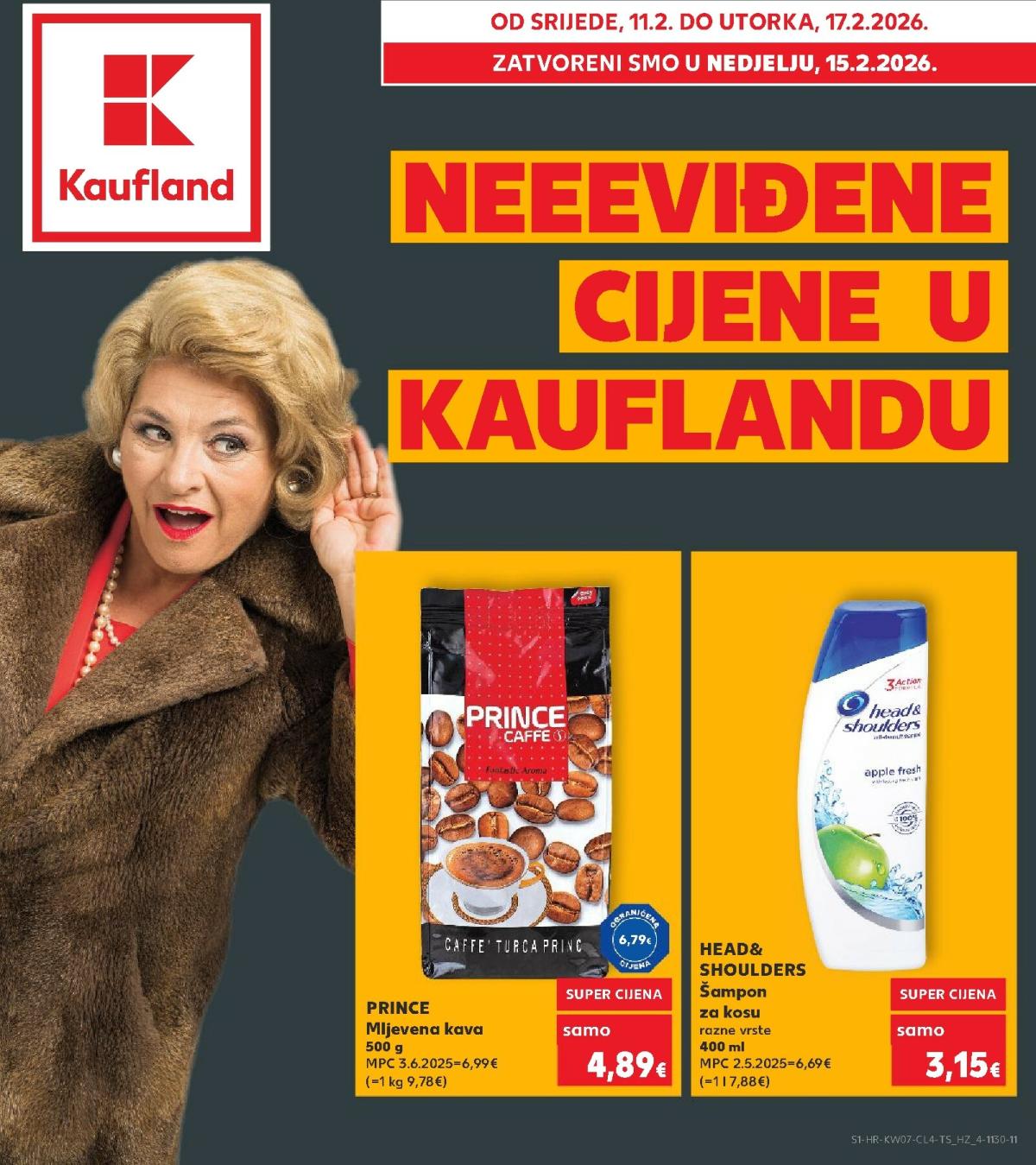Prelistajte katalog Kaufland - Cijene, vrijedi od 11.02.2026 do 17.02.2026