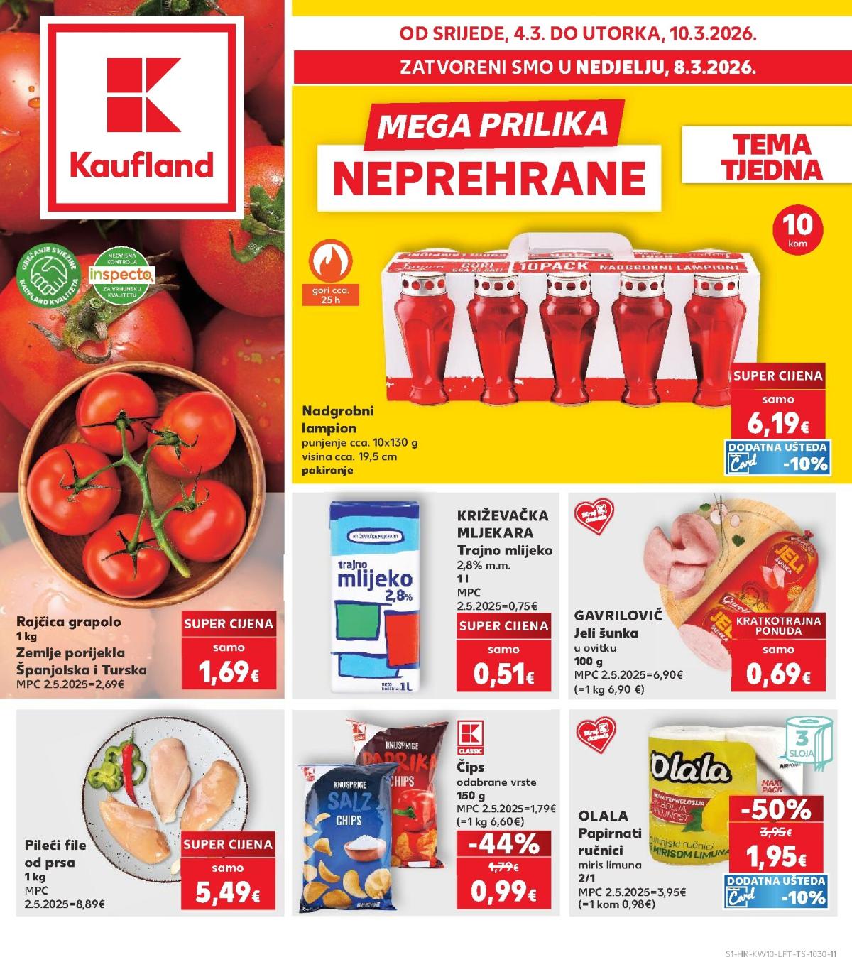 Prelistajte katalog Kaufland, vrijedi od 04.03.2026 do 10.03.2026