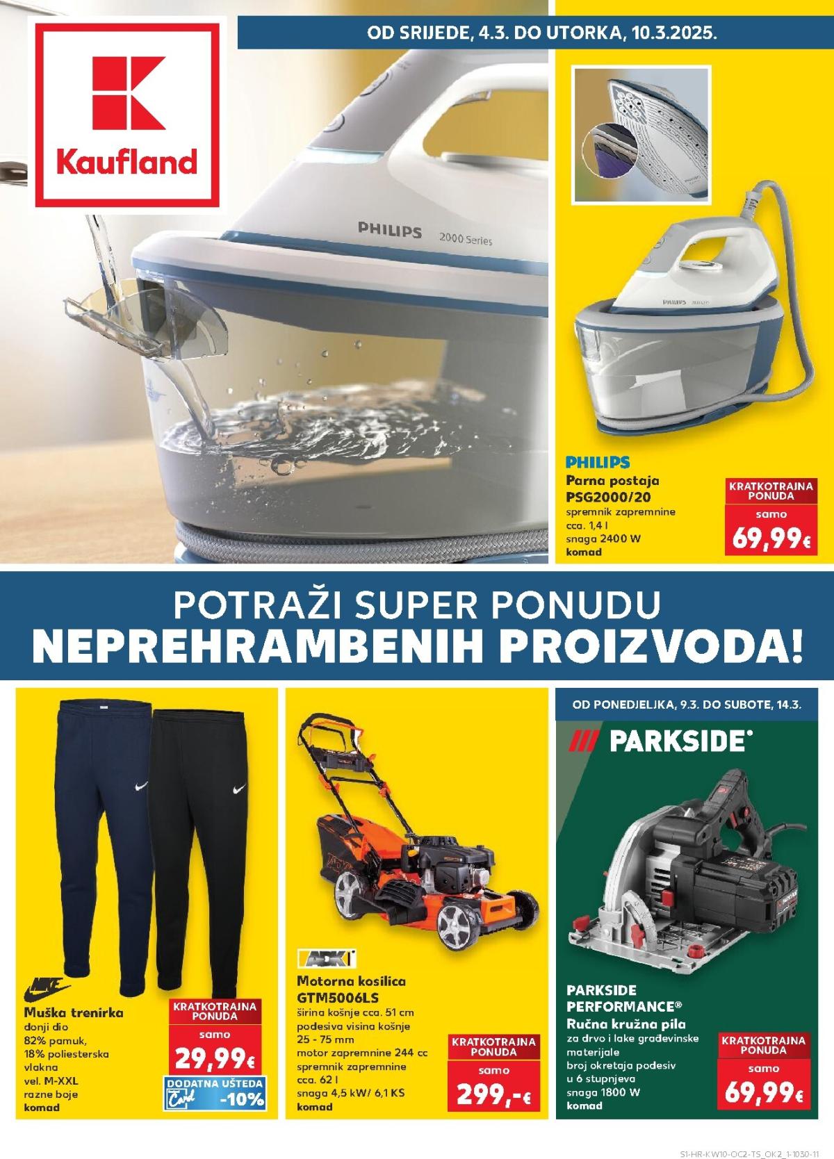 Prelistajte katalog Kaufland - Neprehrambenih proizvoda, vrijedi od 04.03.2026 do 10.03.2026