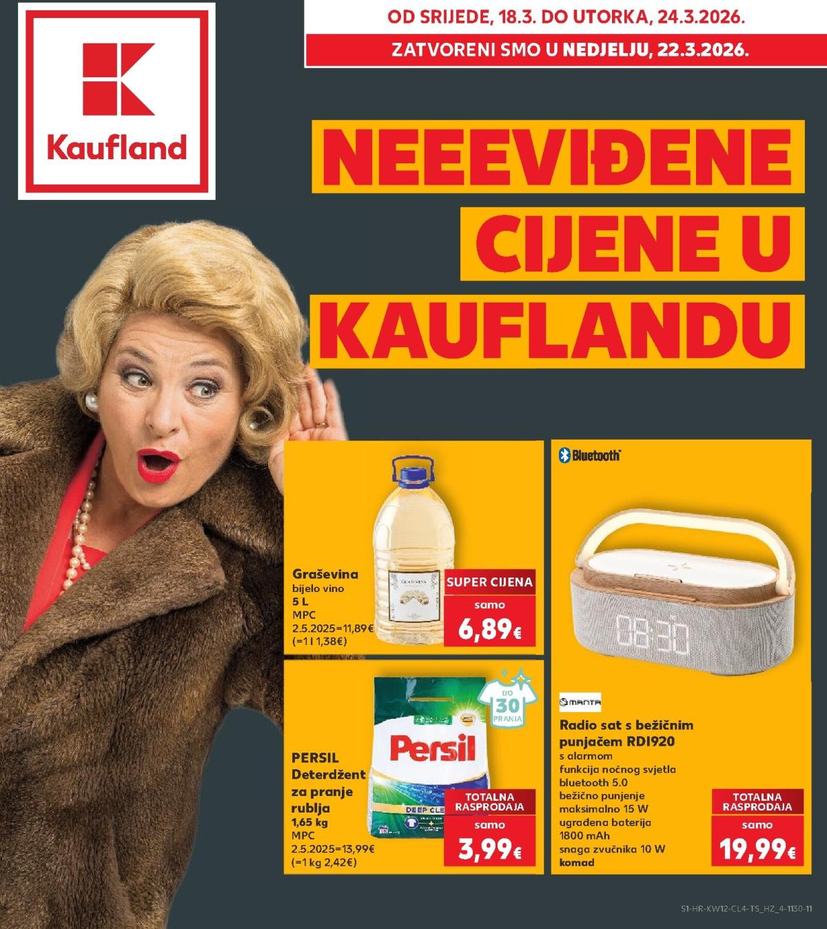Prelistajte katalog Kaufland - Cijene, vrijedi od 18.03.2026 do 24.03.2026