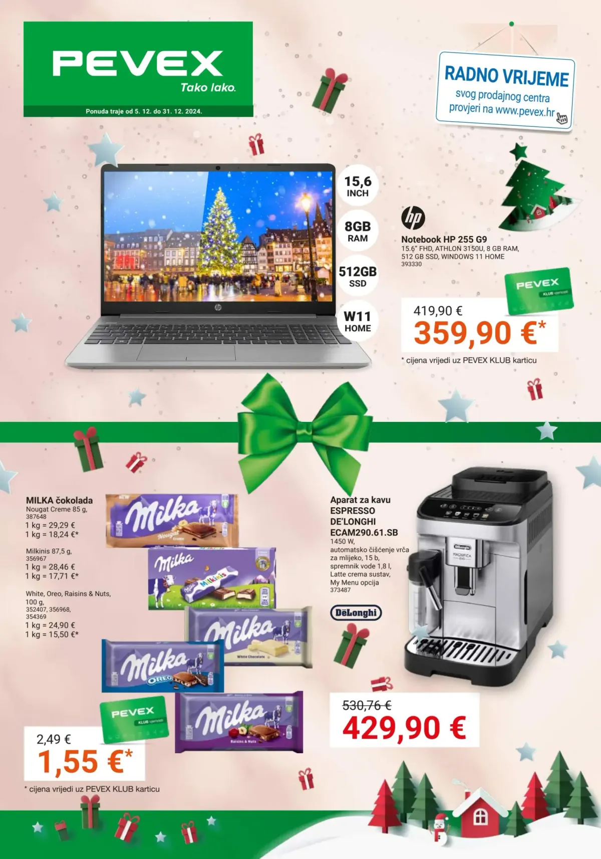 Pevex katalog vrijedi od 05.12. do 31.12.